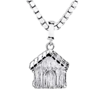 Puppy House Cremation Pendant II
